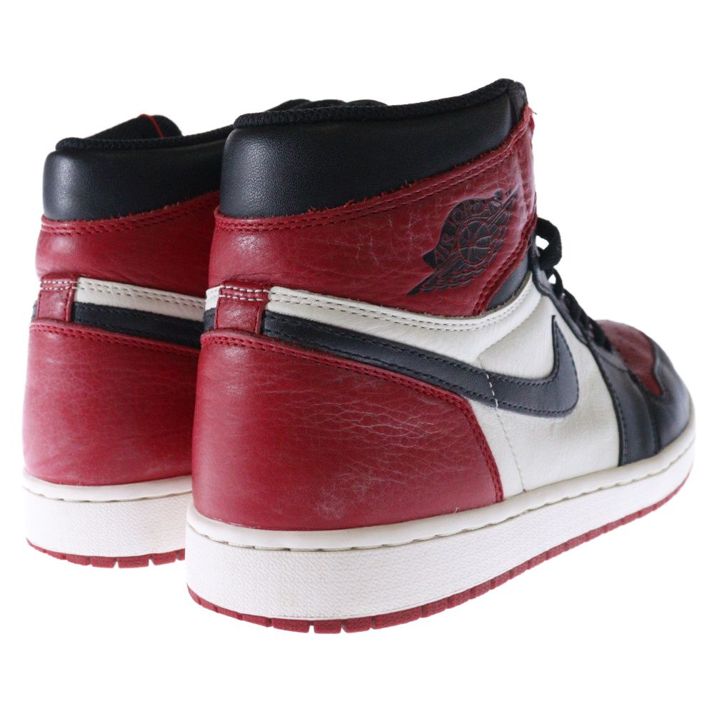 NIKE (ナイキ) AIR JORDAN 1 RETRO HIGH OG BRED TOE エア