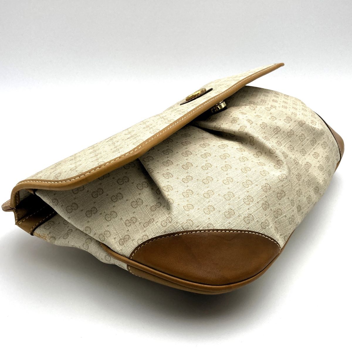 GUCCI グッチ オールドグッチ マイクロGG クラッチバッグ セカンド