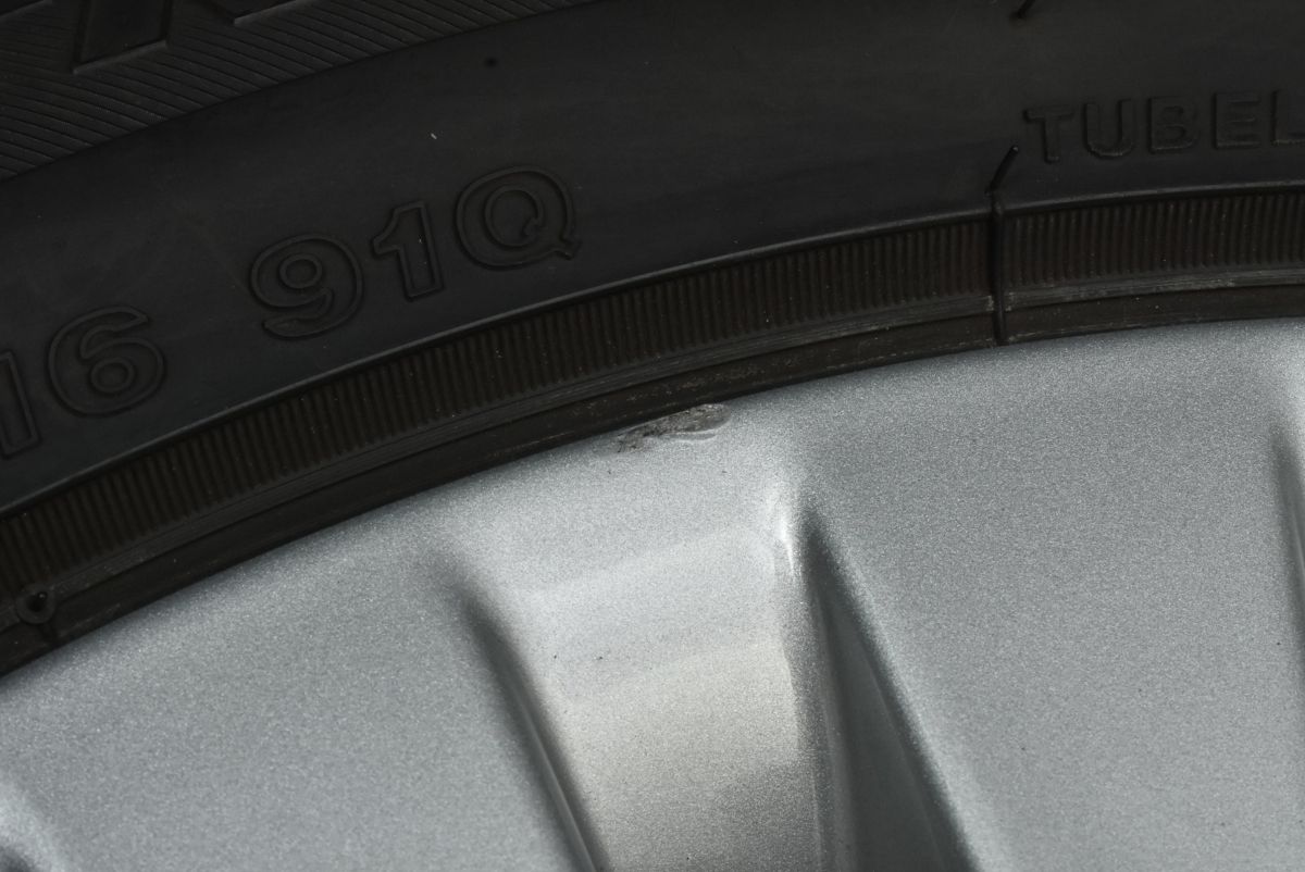 バリ溝】BMW E90 3シリーズ 純正 ダブルスポーク 268 16in 7J +31 