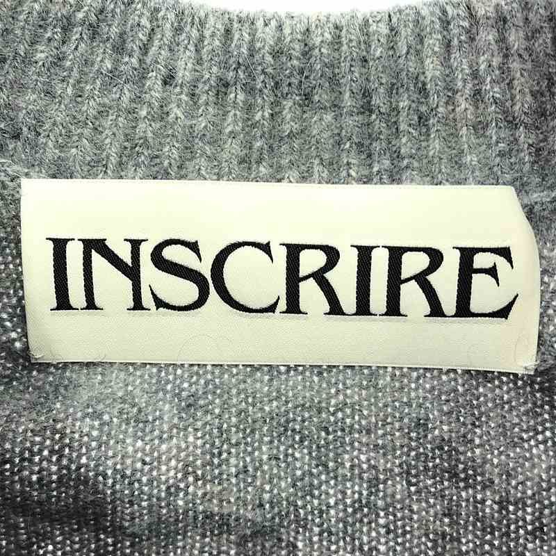 INSCRIRE / アンスクリア | 2024AW | Racoon Line Sweater