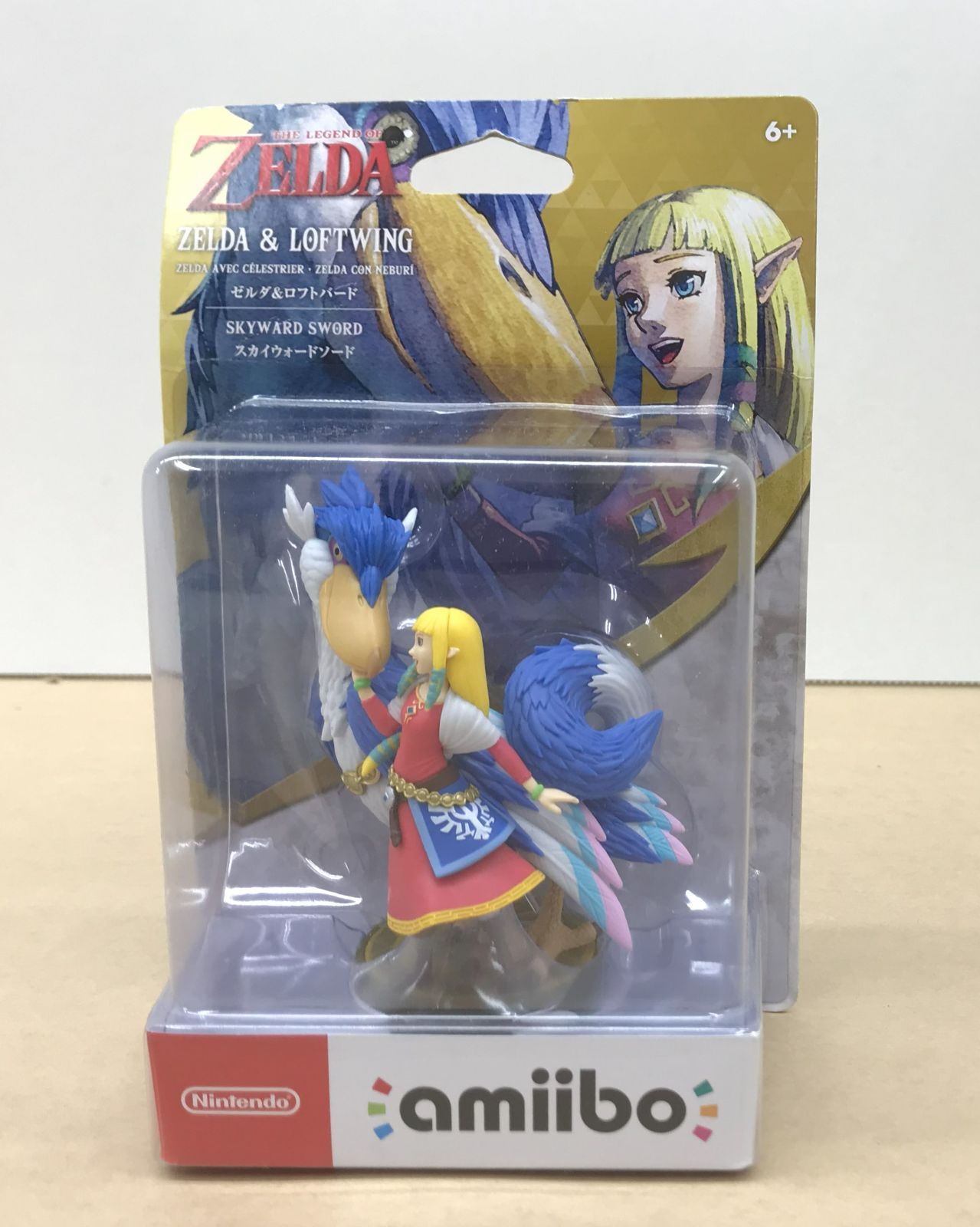 amiibo ゼルダの伝説 スカイウォードソード ゼルダ＆ロフトバード 未 