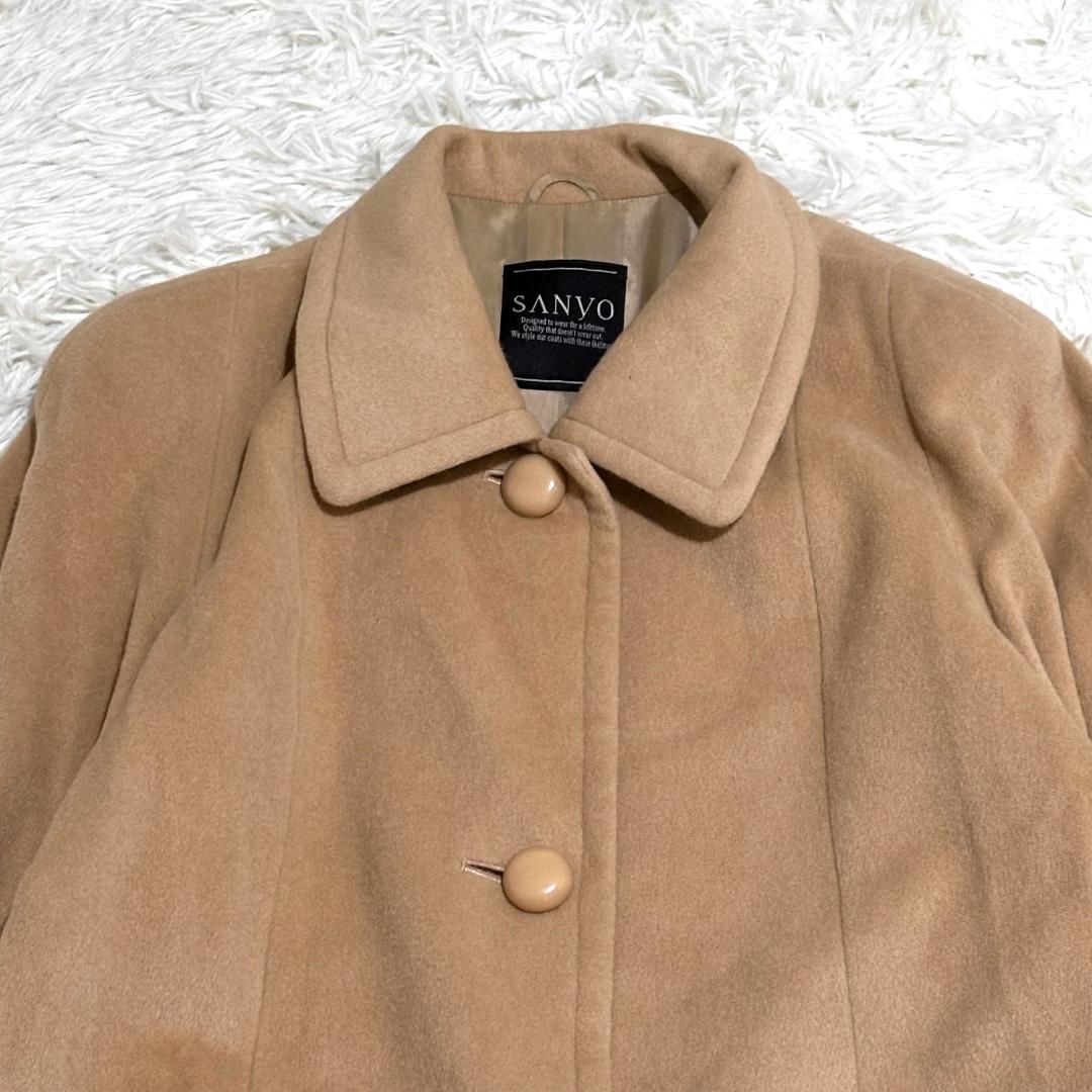 最 100％カシミヤ ロロピアーナ生地 SANYOコート 13BR