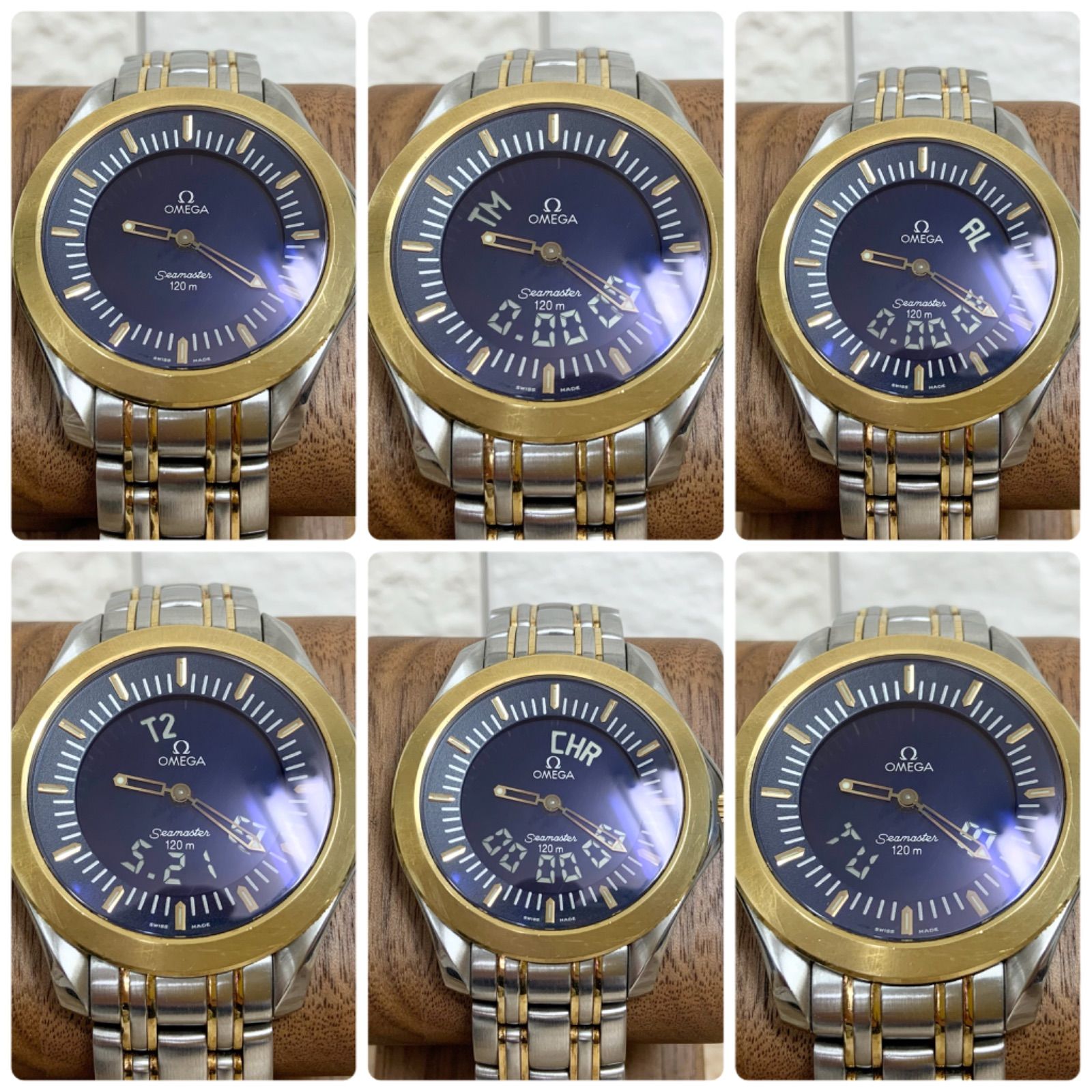 く〜にゃんオメガ OMEGA シーマスター120 マルチファンクショ﻿ン オメガ シーマスター マルチファンクションの分解清掃について