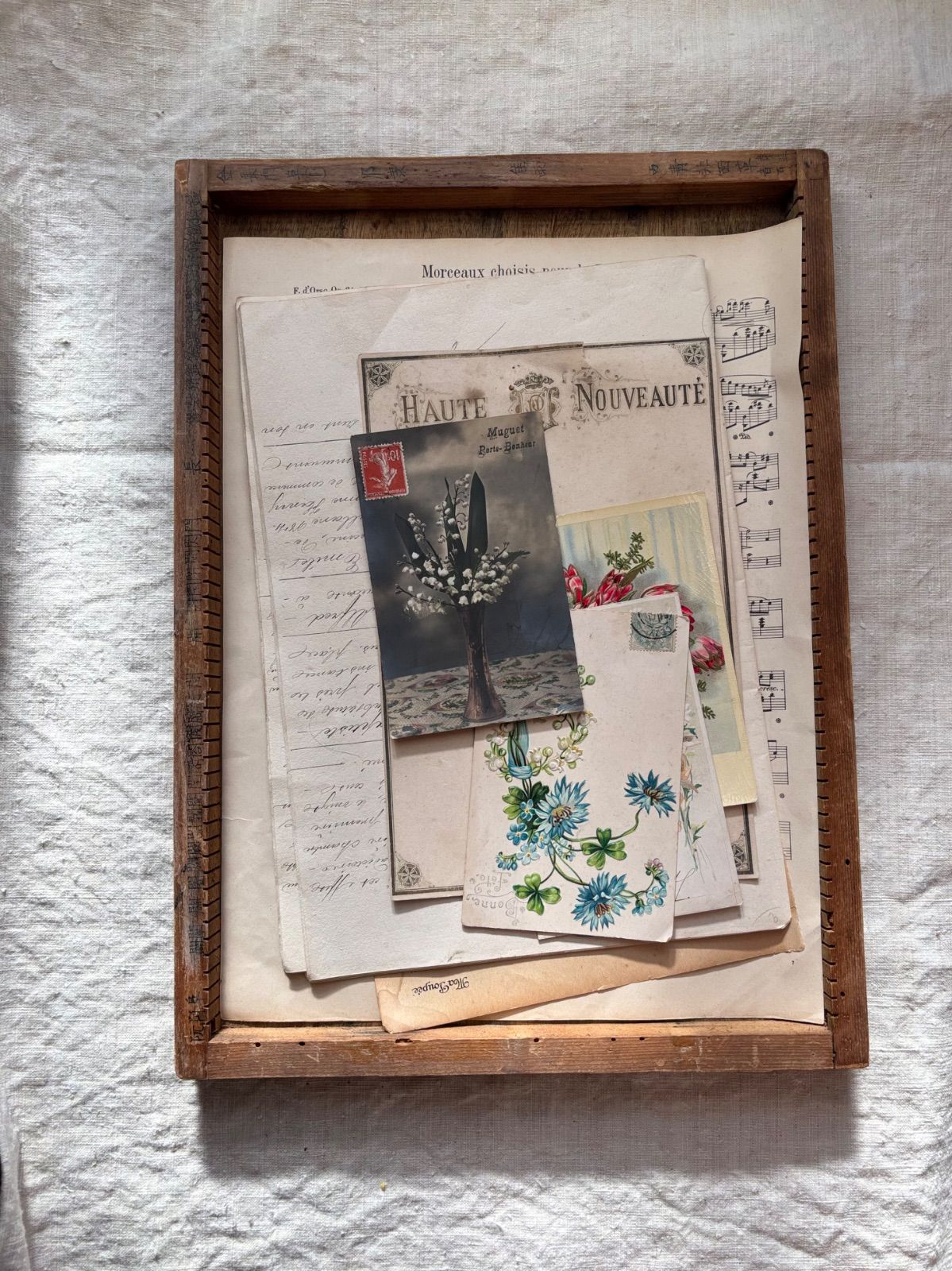 古道具＊活版印刷の木箱(仕切りはありません) - メルカリ