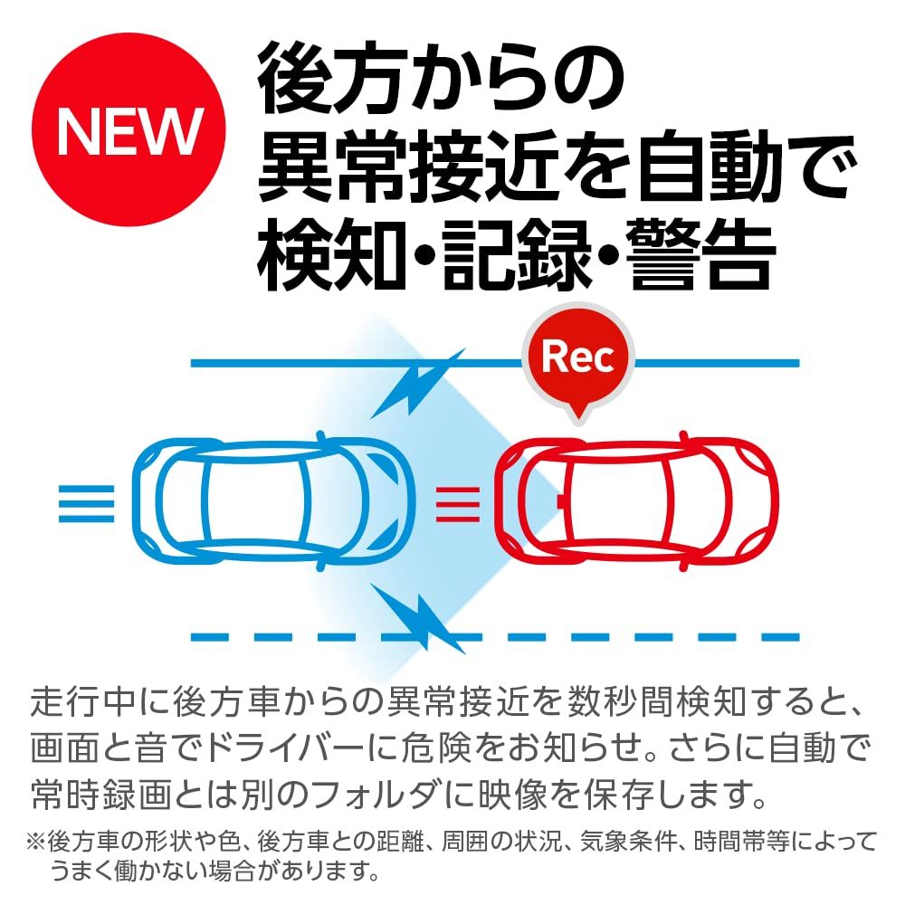 ユピテル ドライブレコーダー SN-TW9900d 前後 2カメラ 200万画素 FullHD 対角 フロント162°リア155° 広角 夜間鮮明 SDカードフォーマット不要 GPS Gセンサー 衝撃録画 HDR Yupiteru BRIGHTFACE_UK