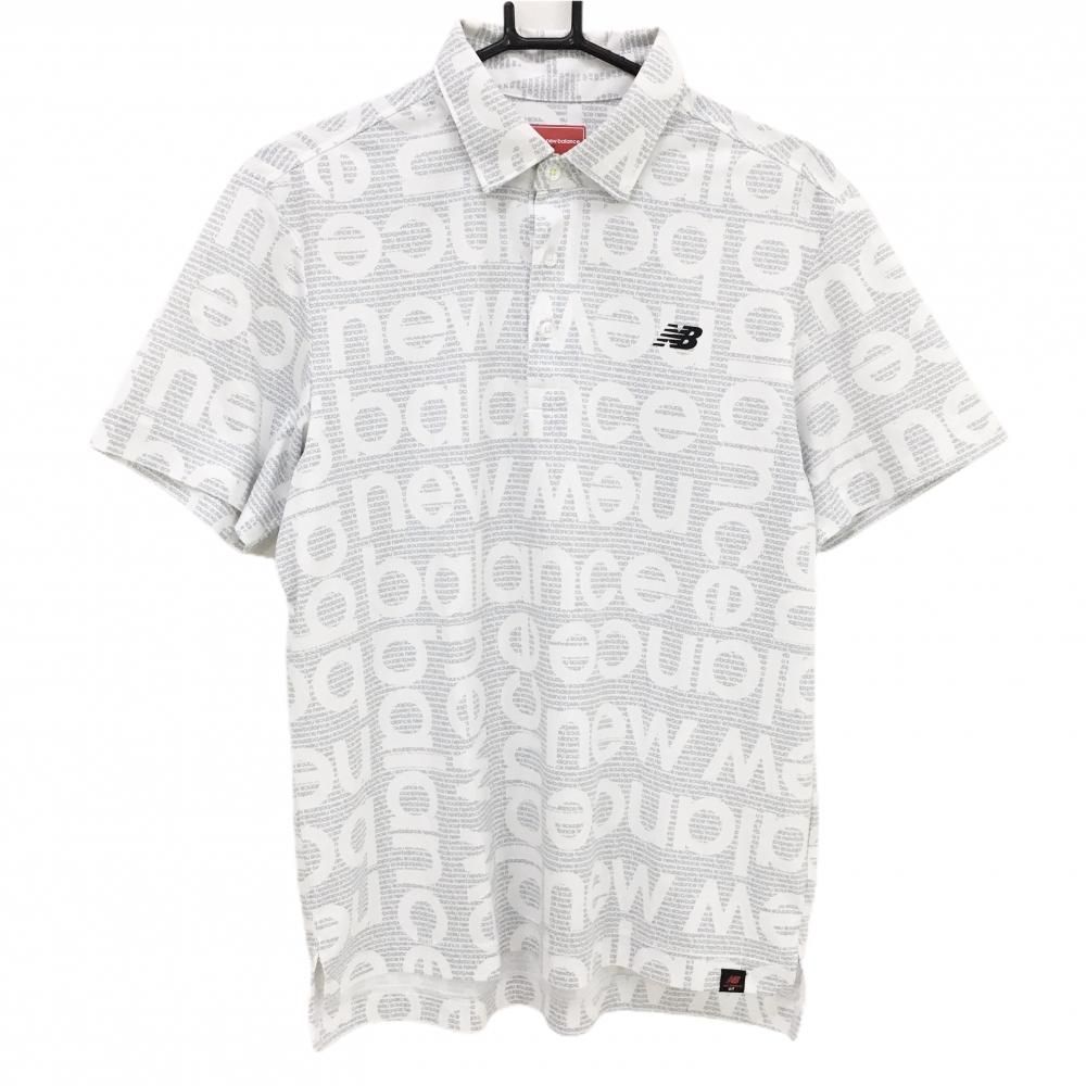 ニューバランス 総柄ポロシャツ メンズ Lサイズ(5) フォロー割 美品