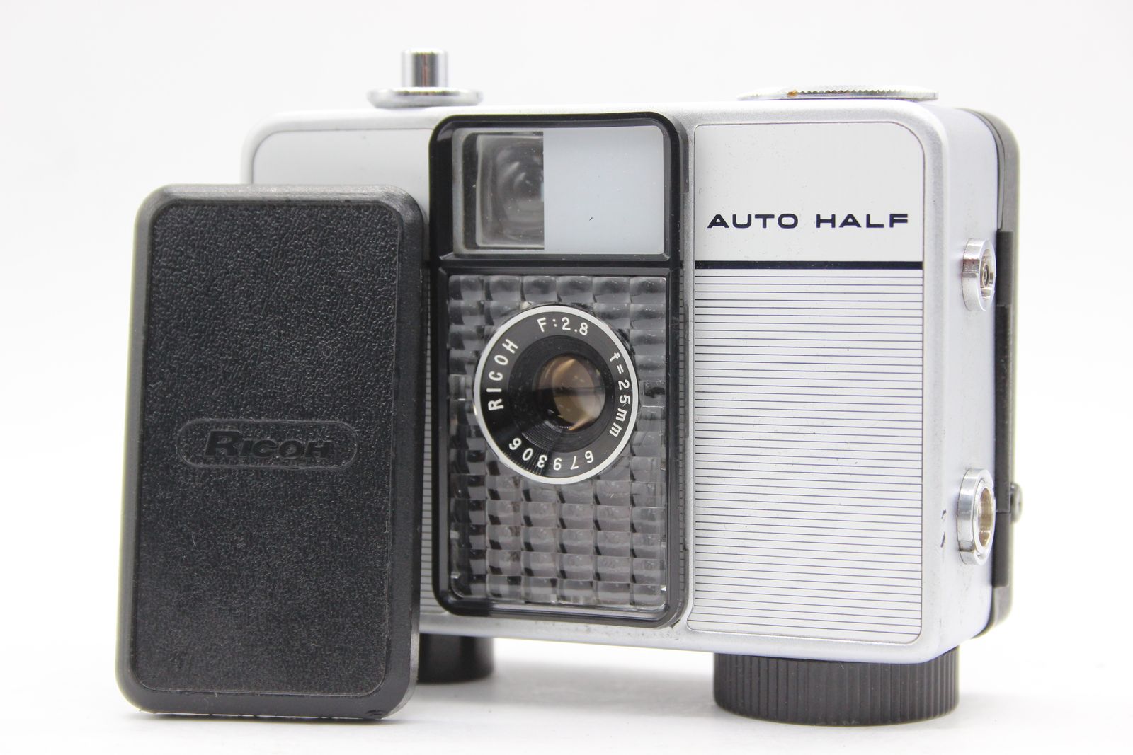 返品保証】 リコー Ricoh Auto Half E 25mm F2.8 コンパクトカメラ ...
