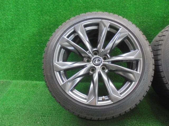 5FP122 AAV 245 45R20 ブリヂストン ブリザック RFT スタッドレス レクサス純正 アルミホイールセット 製 RX Fスポーツ