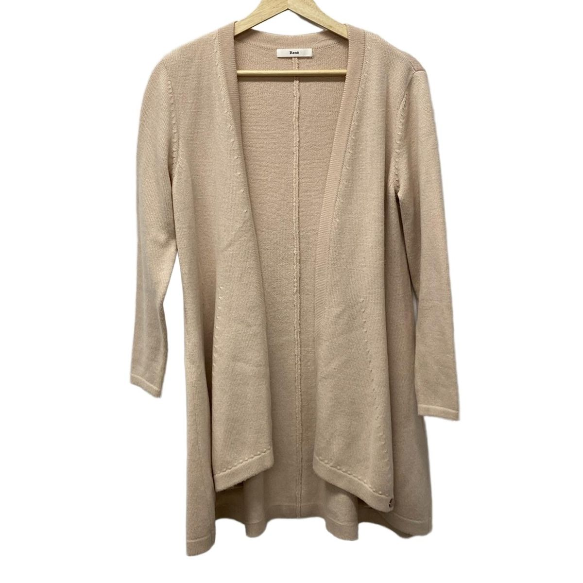 Rene ルネ カーディガン サイズ34 S レディース - ライトピンク 長袖