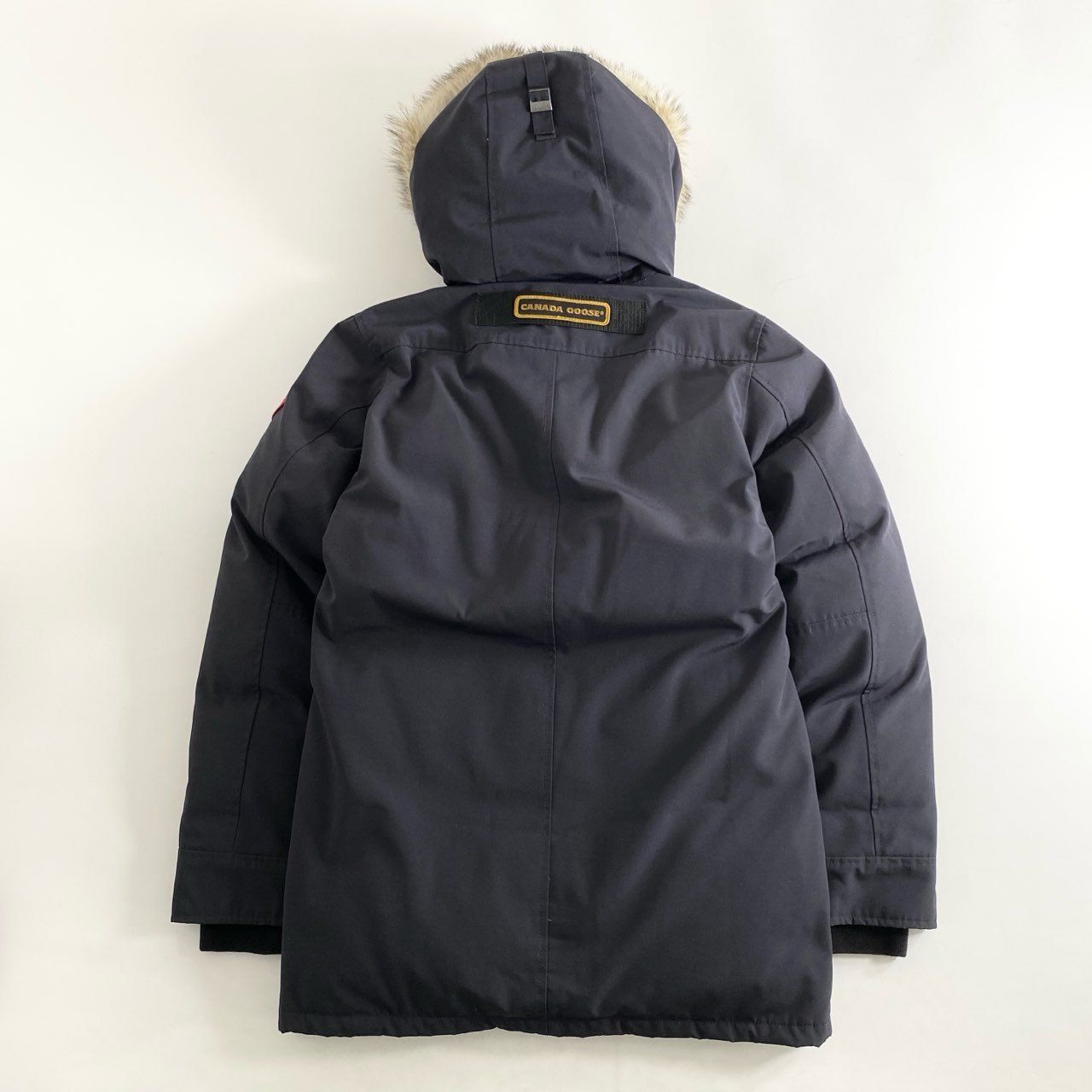 1h11 CANADAGOOSE カナダグース JASPER PARKA ジャスパーパーカ ダウンジャケット コヨーテファー アウター 3438JM  R Mサイズ ダークネイビー - メルカリ