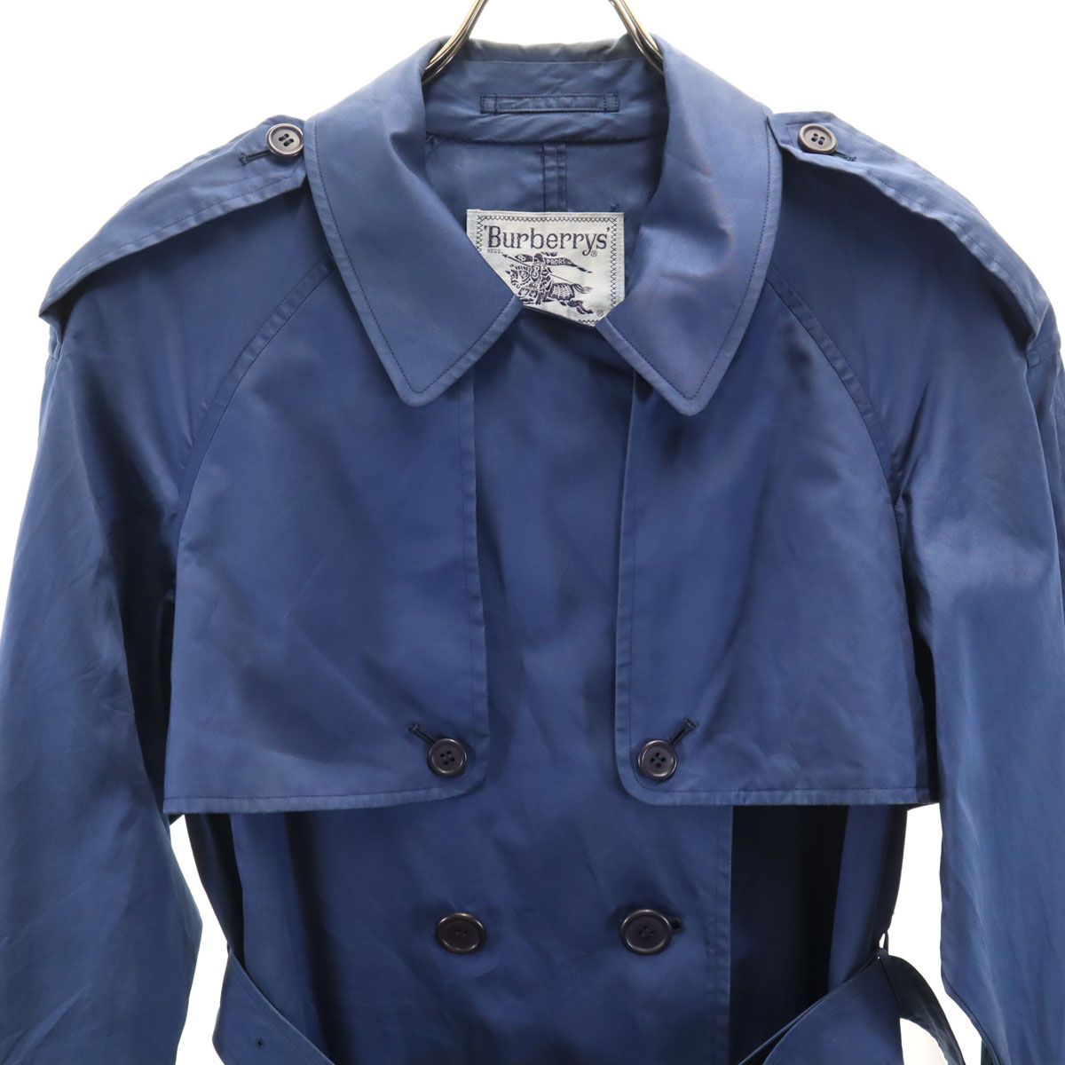 Burberrys バーバリーズ 80s 90s オールド トレンチコート ネイビー