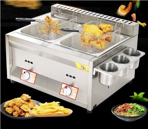 電気フライヤー 8L 卓上フライヤー 揚げ物器 ミニフライヤー 業務用