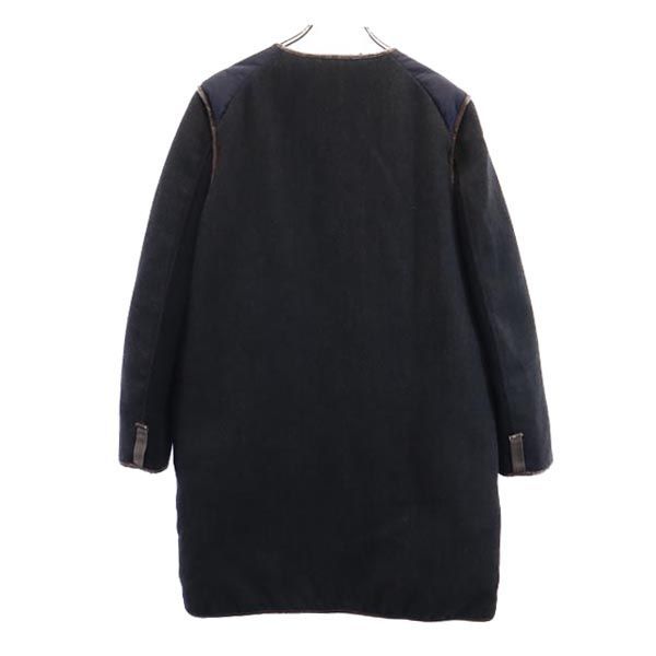 最終値下げ★美品　MARNI マルニ ダウンコート フェザー 楽天市場】古着 MARNI マルニ フェザー ダウンコート 44 ネイビー系 袖