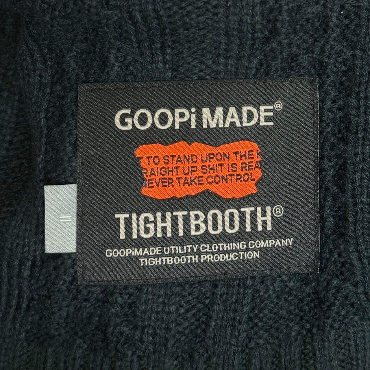 未使用品 GOOPiMADE x TIGHTBOOTH Colossal Knit Sweater コラボ 