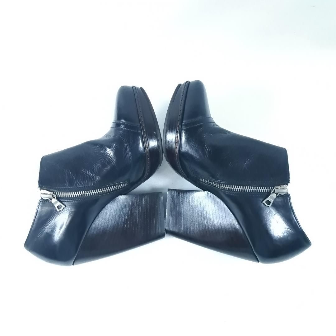 driesvannoten プラットフォームブーツ Dries Van Noten サイドゴア プラットフォーム ブーツ