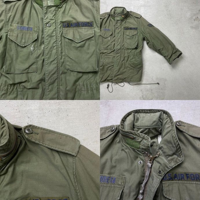 81年納品 80年代 U.S.ARMY 米軍実品 M-65 3rd ミリタリー フィールド