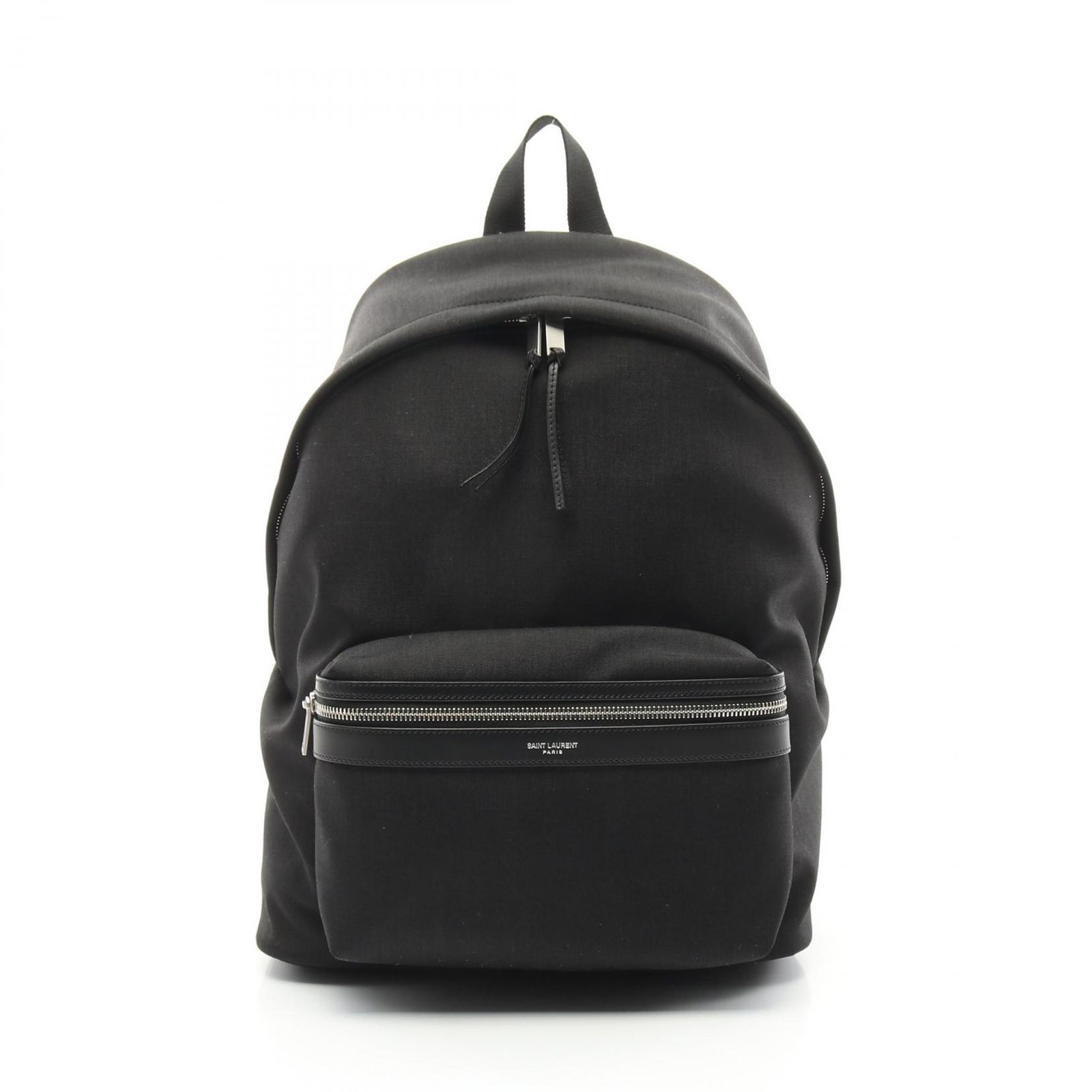 サンローラン SAINT LAURENT リュックサック バックパック シティ 534967FAEBS1000 ブラック ナイロン レザー バックパック ユニセックス