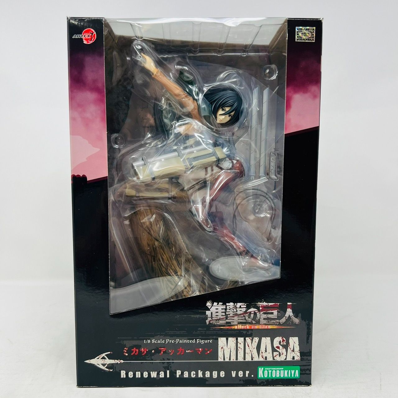 進撃の巨人 ミカサ・アッカーマン　フィギュア ARTFX コトブキヤ Amazon.co.jp: ARTFX J 進撃の巨人 ミカサ・アッカーマン