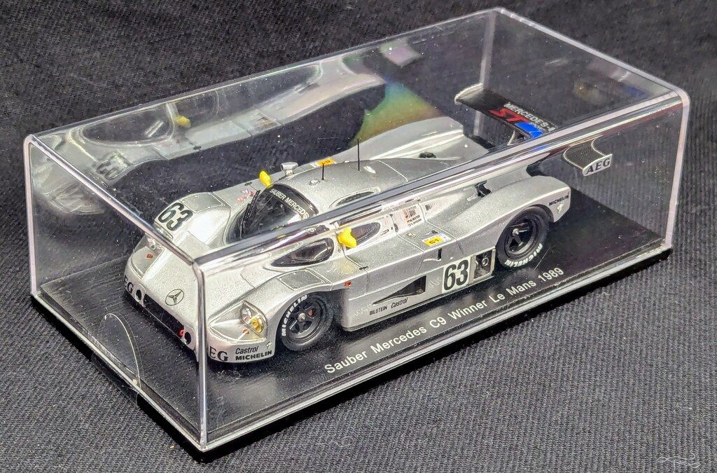 MINIMAX 1/43Spark model Sauber-Mercedes C9 #63 Winner Le Mans 1989 43LM89