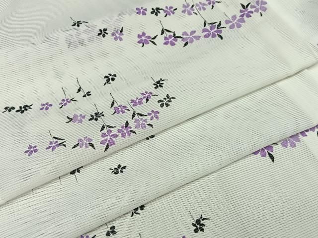 平和屋着物＊夏物　小紋　絽　舞花文　洗える着物　CABF2484tx 平和屋着物＊夏物 小紋 絽 舞花文 洗える着物 AAAV5278mf - メルカリ
