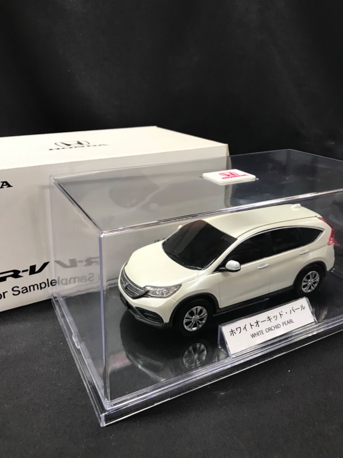 I2【新品】HONDA CR-V カラーサンプル 非売品ミニカー ホワイト 