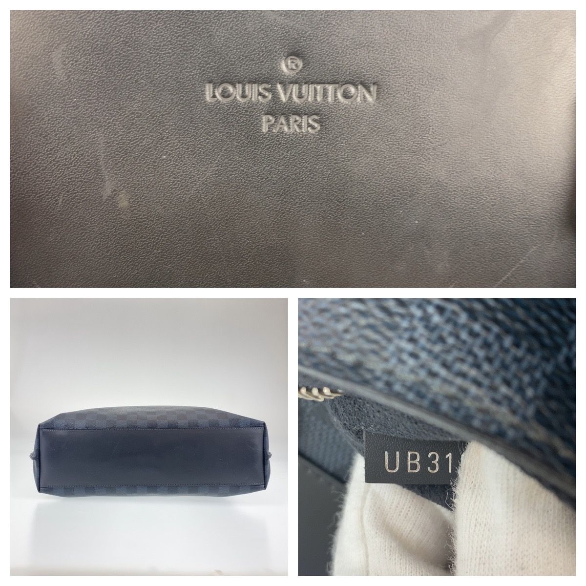 LOUIS VUITTON ルイヴィトン ダミエ コバルト カバ ヴォワヤージュ 