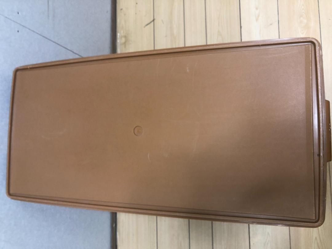 TUPPERWARE タッパーウェア　スーパーケース　ブラウン　75027-2- TUPPERWARE タッパーウェア スーパーケース ブラウン 75027-2