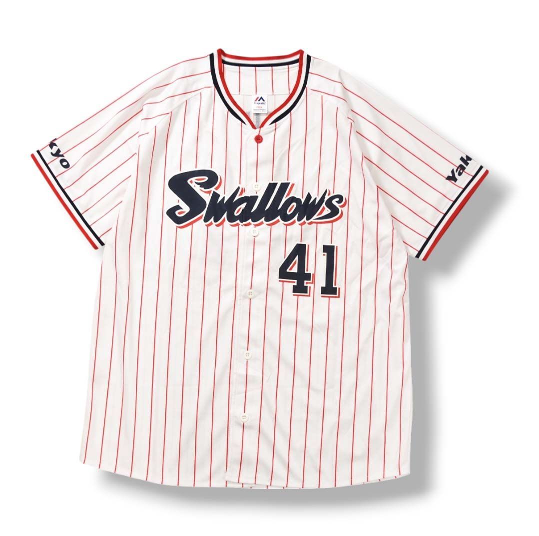 美品】 マジェスティック MAJESTIC 東京ヤクルトスワローズ 背