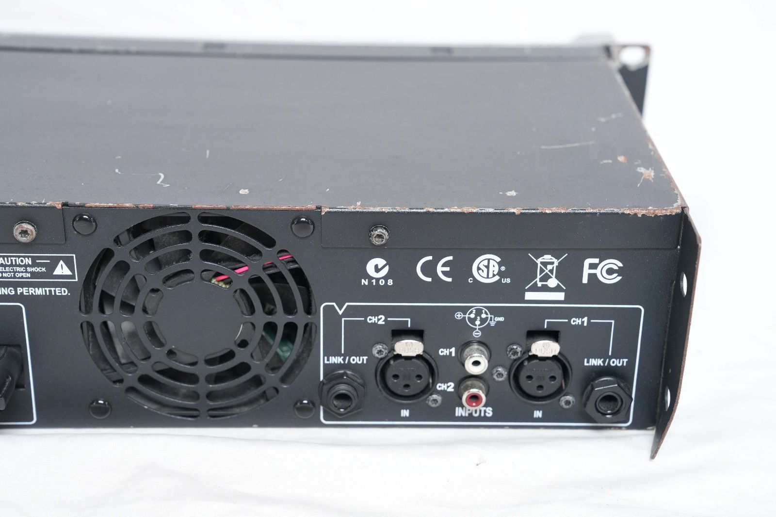 ☆Amcron☆XLS1000 PA用パワーアンプ アムクロン 最大1100W