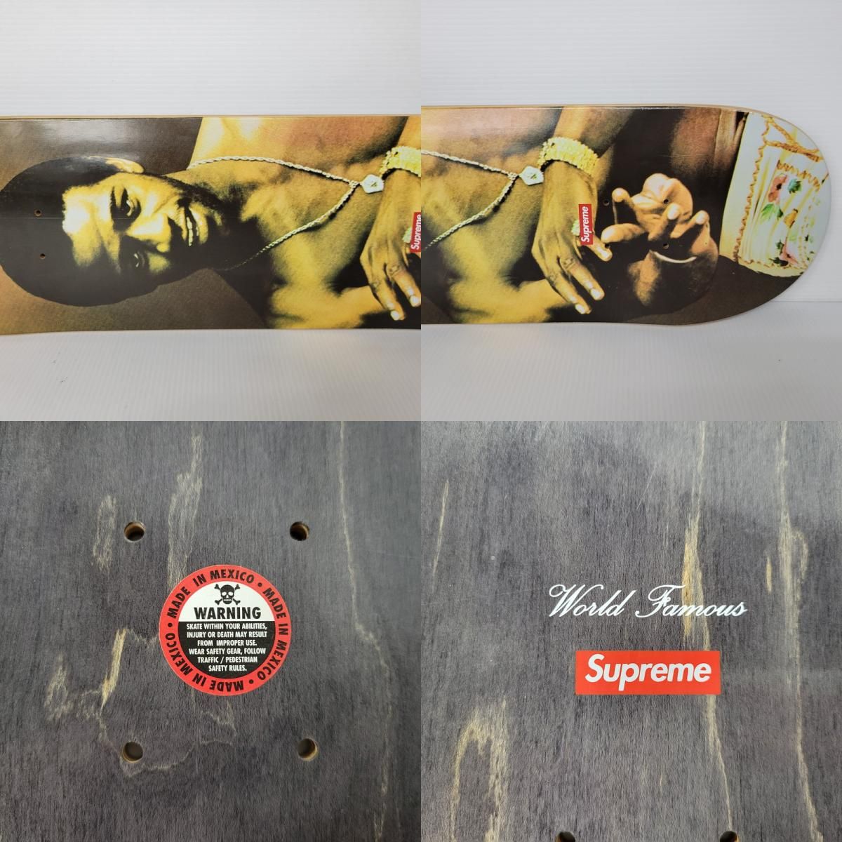 中古品】Supreme シュプリーム AI GREEN SKATEBOARD DECK スケート