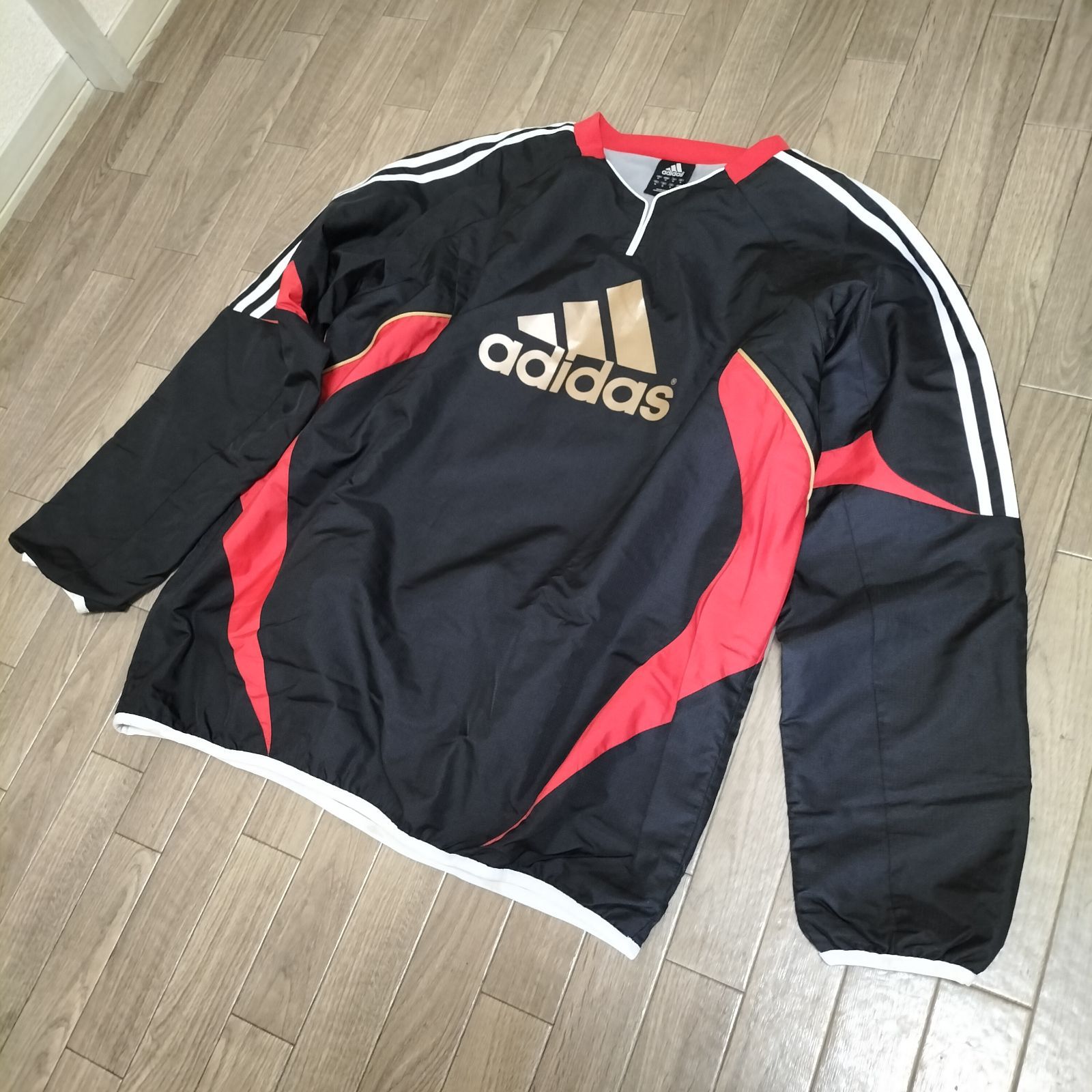 old adidas ナイロン×フリースジャケット オールド アディダス デナリ