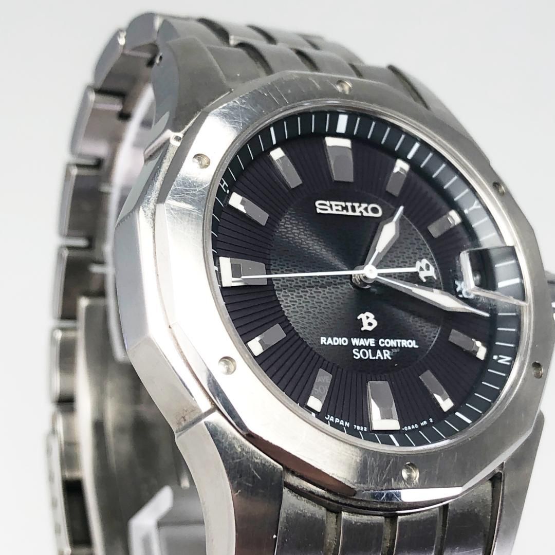 SEIKO セイコー／メンズ 腕時計／ブライツ 7B22-0AC0／ソーラー