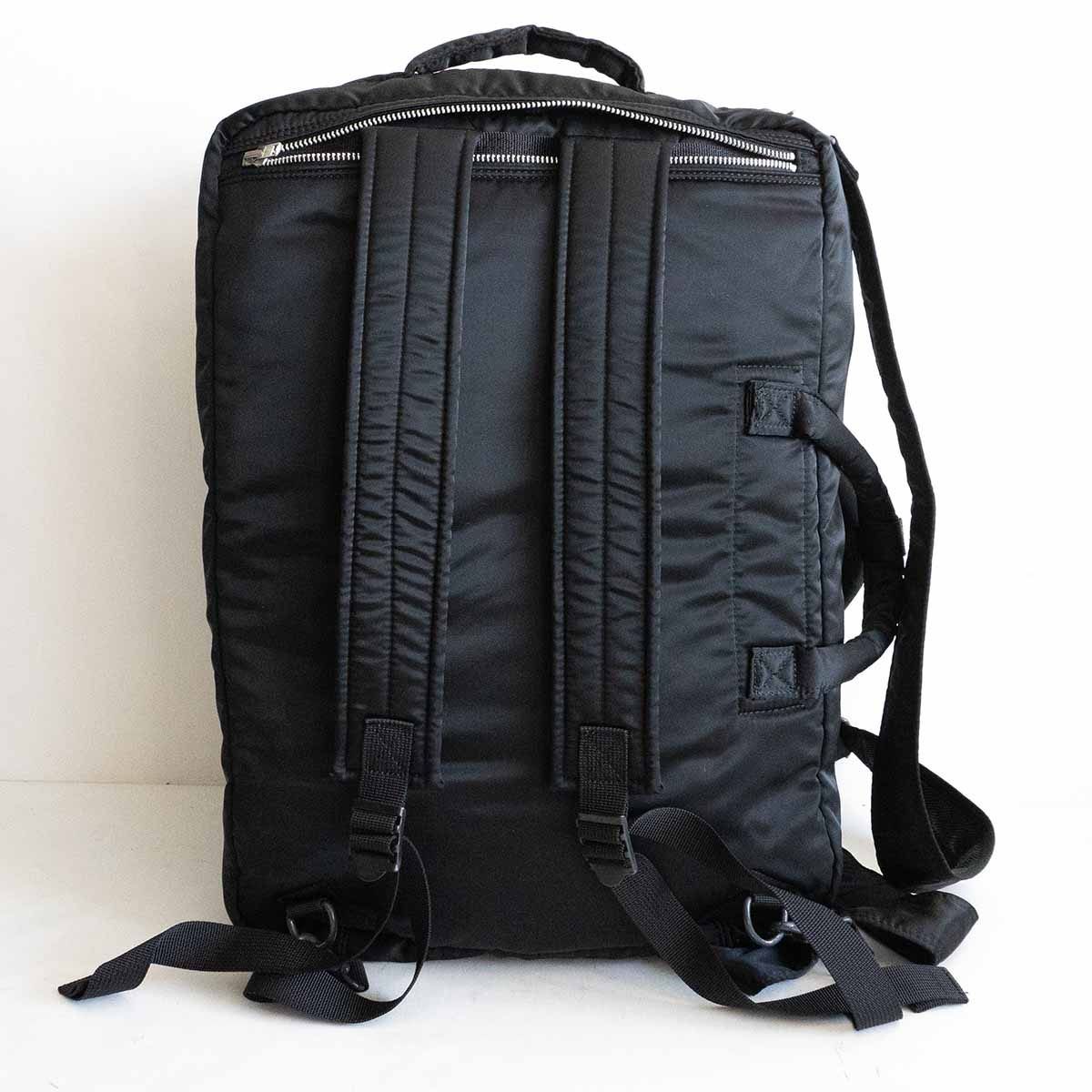 【定番】PORTER 【タンカー 3WAY 2層式 ブリーフケース】ポーター ショルダー ビジネスバッグ ナイロン ブラック TANKER BAG  2410498