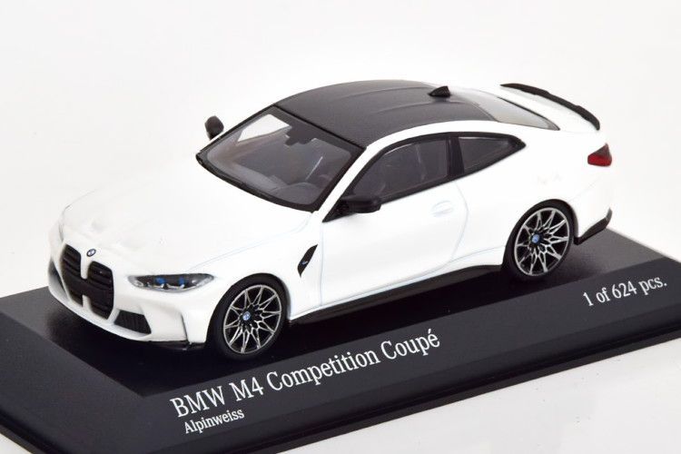 ミニチャンプス 1/43 BMW M4 コンペティション クーペ 2020 ホワイト 624台限定 Minichamps 1:43 BMW M4  Competition Coupe 2020 alpine white - メルカリ