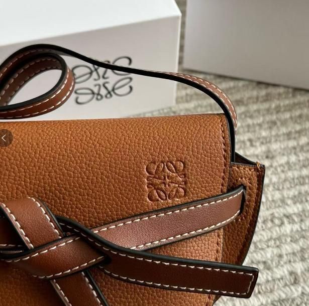 LOEWE ロエベ　ゲート LOEWE ロエベ ゲートデュアル バッグ ミニ ソフトカーフ＆ジャ