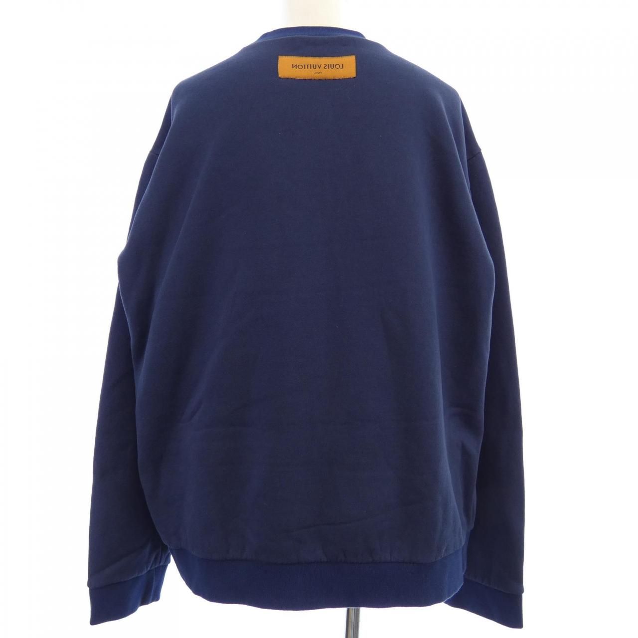 ルイヴィトン LVステッチプリントエンブロイダリースウェット L