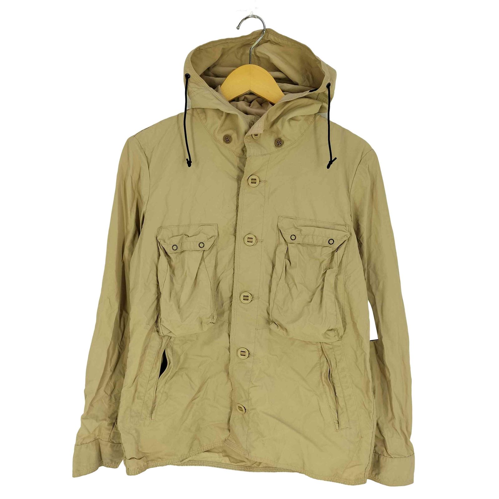 ユーズドフルギ USED古着 {{hippocampus}} VINTAGE FATIGUES ナイロン マルチポケット ミリタリー マウンテンパーカー メンズ  7