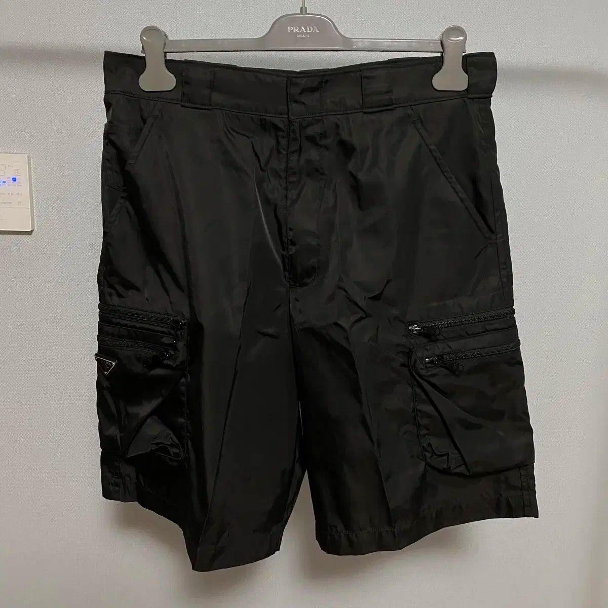 PRADAリナイロン バミューダ カーゴ ハーフパンツSサイズ