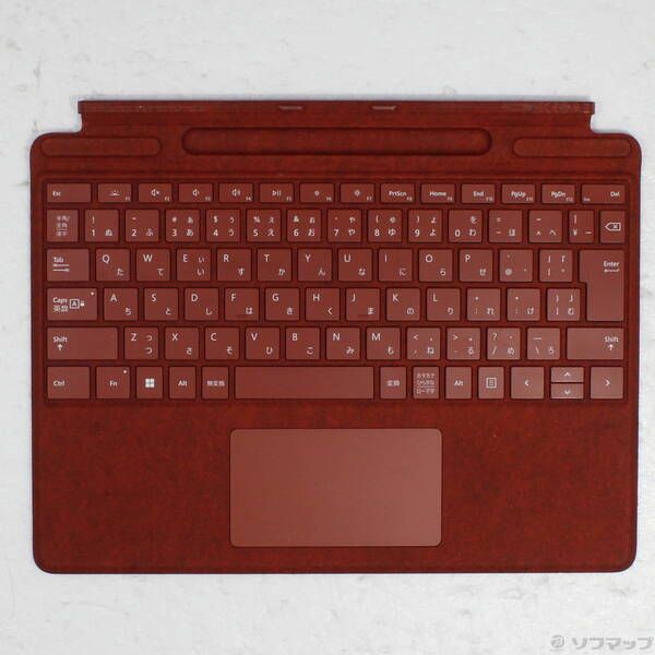 〔 品〕 Surface Pro スリム ペン2付き Signature キーボード ポピーレッド 8X6-00039 377