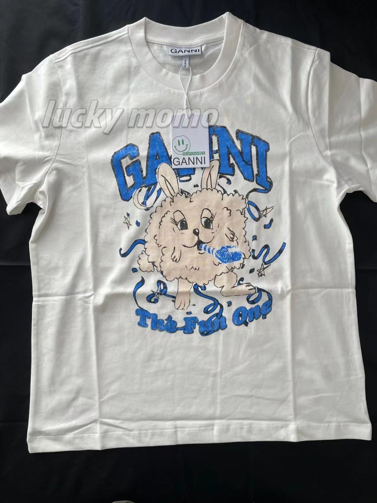 Ganni ガニー レディース Tシャツ RELAXED T-SHIRT