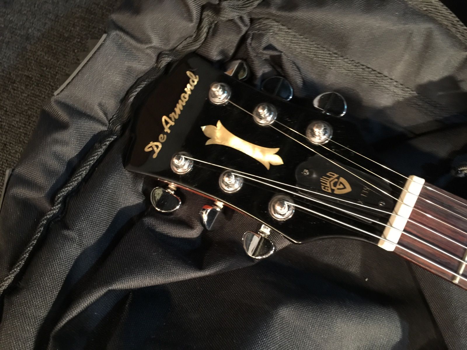 No.053021 レア！De Armond GUILD X-135 アンティークバースト EX