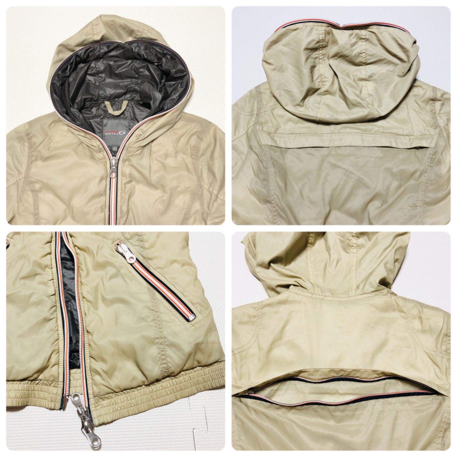 □良品□DUVETICA デュベティカ 2013年コレクション ナイロンジップ 