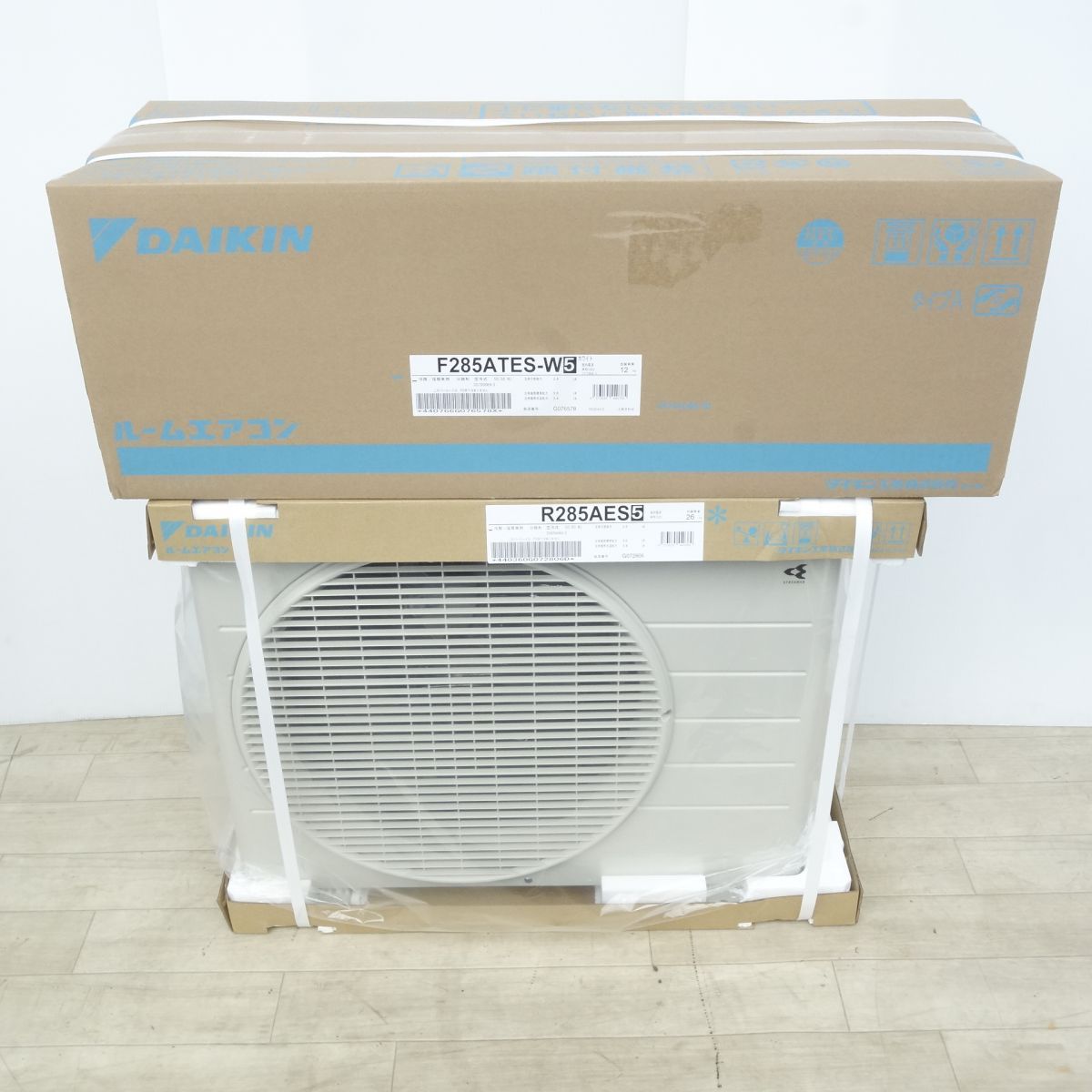 未開封】DAIKIN ダイキン ルームエアコン 室内機(F285ATES-W