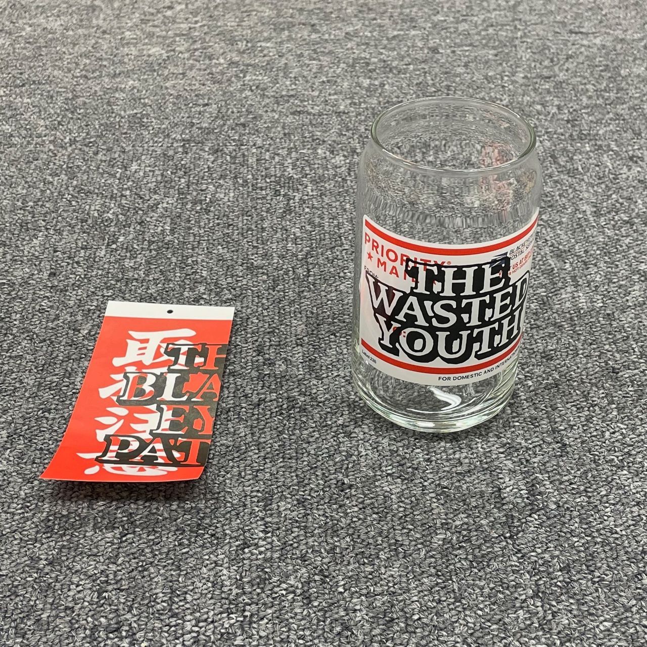 BLACK EYE PATCH × Wasted youth グラス コップ - メルカリ