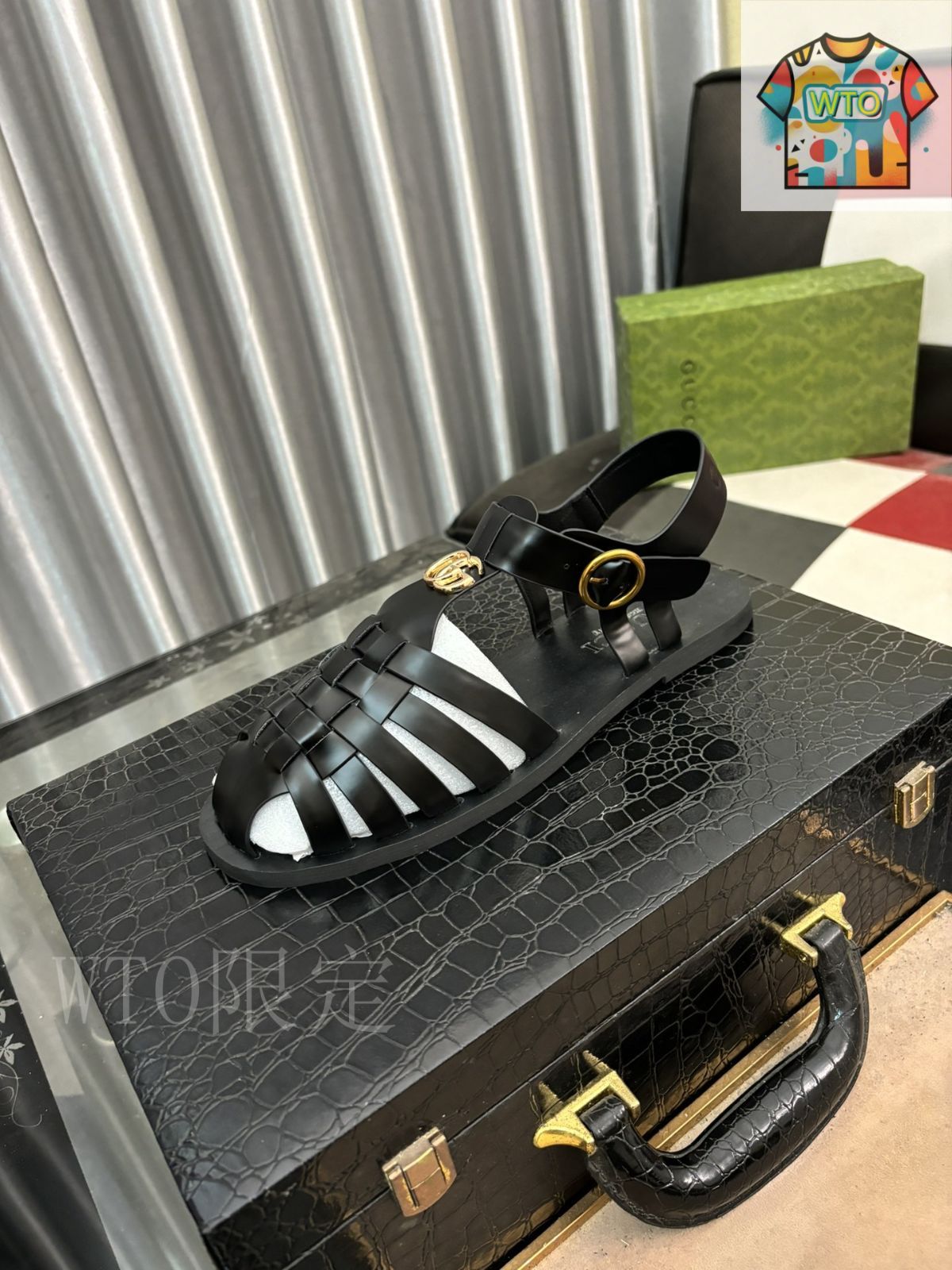 GUCCI グッチ サンダル07-JX46 - メルカリ