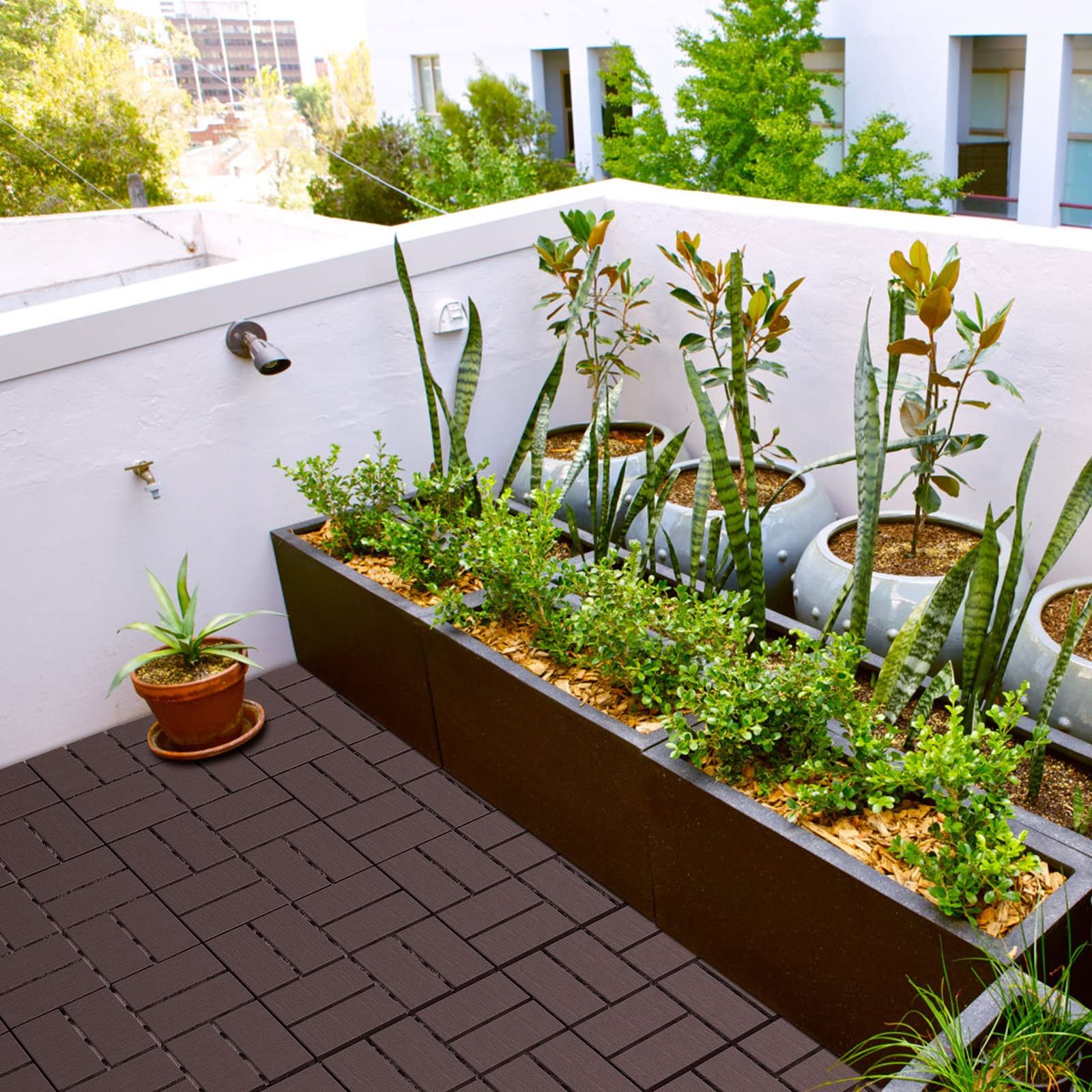 ウッドデッキパネル 30×30cm 9パターン選択可 新品未開封 189枚