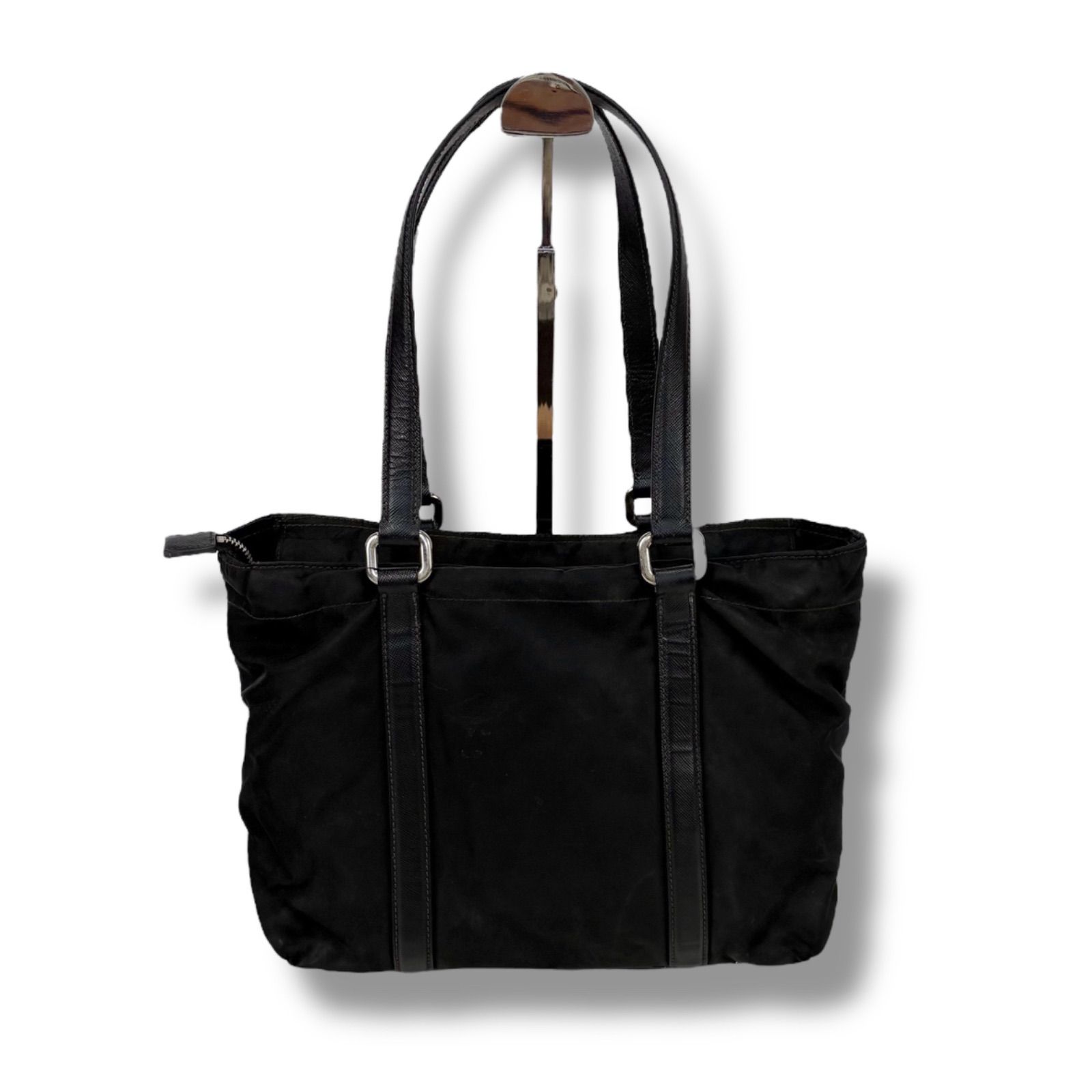 プラダ PRADA ミニトートバッグ ブラック 黒 テスートナイロン