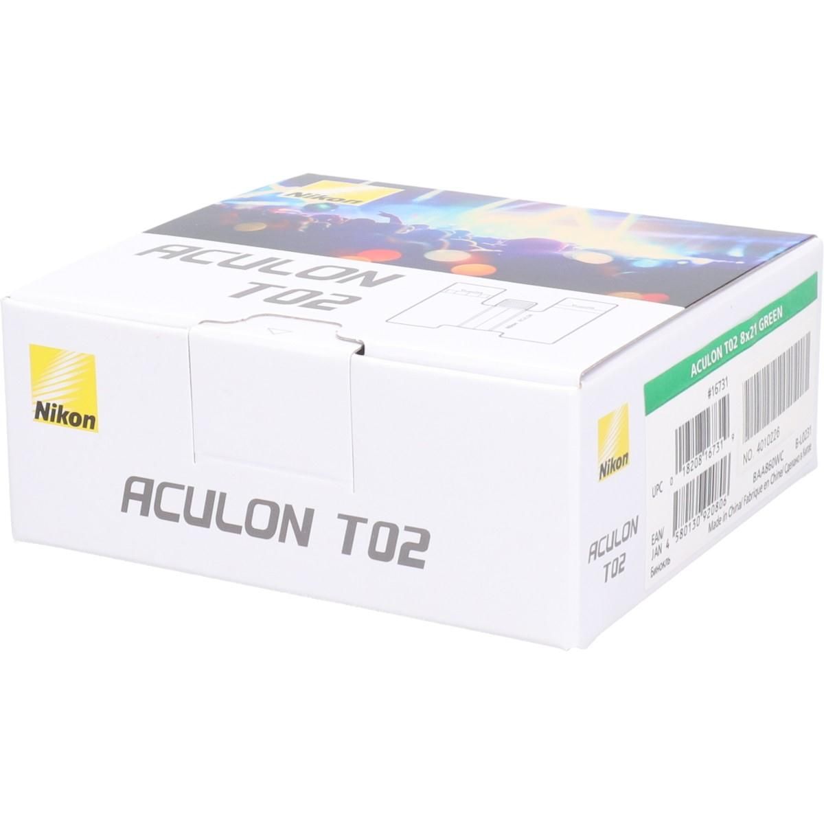 未使用品】ACULON T02 8X21 グリーン