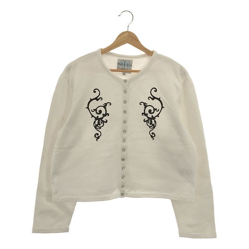 人気 アニエスベー カーディガン プレッション スナップボタン スウェット Cardigan Pressions - agnès b.｜アニエスベー公式オンライン