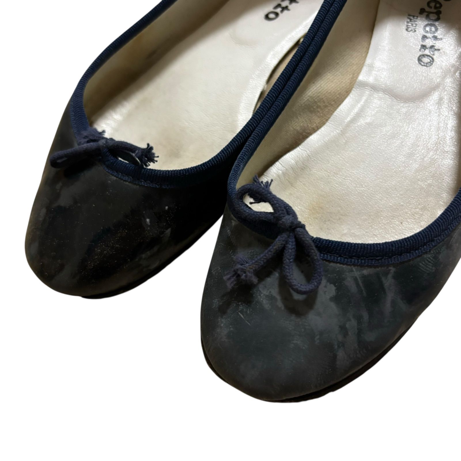 【お値下げしました】レペット パンプス バレエシューズ 39 repetto(レペット)バレエシューズ パンプス 39 1/2 - メルカリ